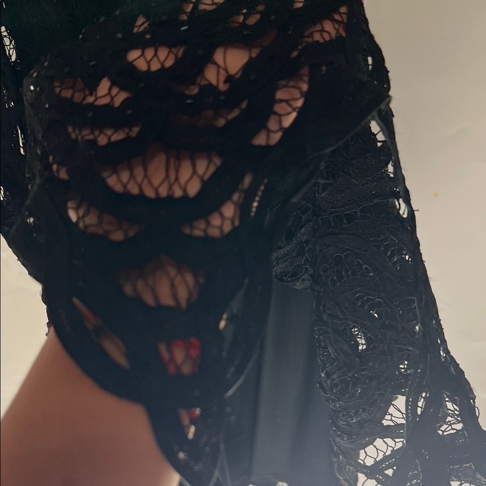 White House Black Market Black Midi Dress - Picture 6 of 10
